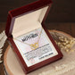 Mother My World Interlocking Hearts Necklace-[Heartfelt Family Gift]