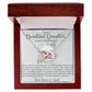 Beautiful Daughter on Your Wedding Day Interlocking Hearts Necklace-[Heartfelt Family Gift]