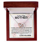 Mother My World Interlocking Hearts Necklace-[Heartfelt Family Gift]