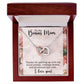Bonus Mom Interlocking Hearts Necklace-[Heartfelt Family Gift]