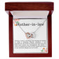 Mother in Law Interlocking Hearts Necklace-[Heartfelt Family Gift]