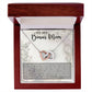 Bonus Mom Interlocking Hearts Necklace-[Heartfelt Family Gift]