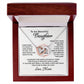 My Beautiful Daughter- Interlocking Hearts Necklace-[Heartfelt Family Gift]