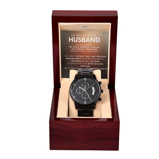 Husband Chronograph Watch Gift