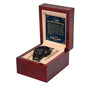 Wedding - to our son on his wedding day Black Chronograph Watch with Lighted Gift Box-[Heartfelt Family Gift]