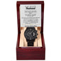 Husband Chronograph Watch Gift