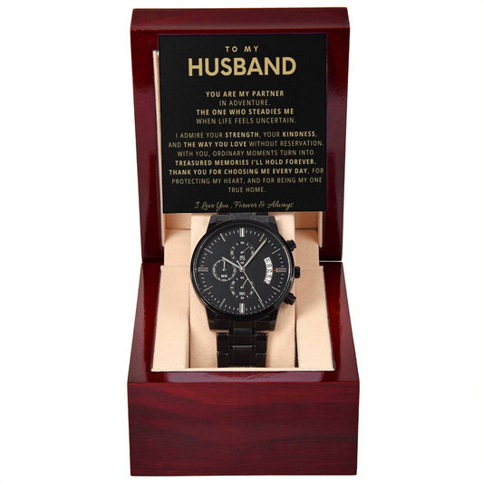 Husband Chronograph Watch Gift