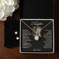 Eternal Hope Necklace and Earring Set - From Dad to Daughter Perfect Gift for Any Occasion-[Heartfelt Family Gift]