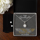 Eternal Hope Necklace and Earring Set for Granddaughter - Perfect Gift for Any Occasion-[Heartfelt Family Gift]