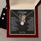 Eternal Hope Necklace and Earring Set - From Dad to Daughter Perfect Gift for Any Occasion-[Heartfelt Family Gift]
