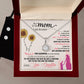 Mom You Are My Sunshine Hope Necklace and Earring Set-[Heartfelt Family Gift]