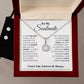 Soulmate Eternal Hope Necklace  Earring Set - Perfect Gift for Your Special Someone-[Heartfelt Family Gift]