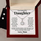 Daughter My Everything Hope Necklace and Earring Set - Perfect Gift for Your Beloved Daughter-[Heartfelt Family Gift]