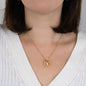 18K Gold Heart Necklace-[Heartfelt Family Gift]