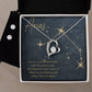 Aires Heart Necklace and Earring Set-[Heartfelt Family Gift]
