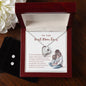 Best Mom Ever Heart Necklace and Earring Set-[Heartfelt Family Gift]