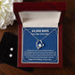 30th birthday Heart Necklace and Earring Set-[Heartfelt Family Gift]
