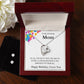 amazing momwife white background (4) Heart Necklace and Earring Set-[Heartfelt Family Gift]