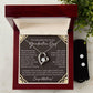 Graduation Heart Necklace and Earring Set-[Heartfelt Family Gift]