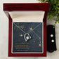Aires Heart Necklace and Earring Set-[Heartfelt Family Gift]