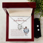 Best Mom Ever Heart Necklace and Earring Set-[Heartfelt Family Gift]
