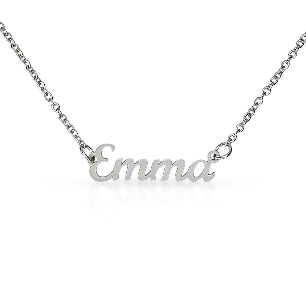 Class of 2026 Graduation Name Necklace Gift