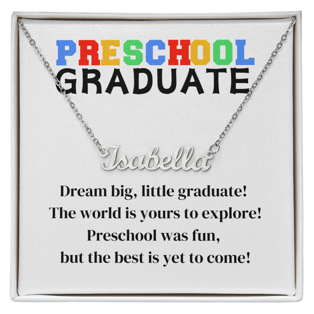 Preschool Grad Necklace