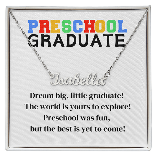 Preschool Grad Necklace