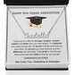 5th Grade Graduation Name Necklace from Grandma Grandpa-[Heartfelt Family Gift]