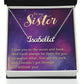 Sister Name - Customizable Sister-Inspired Jewelry  Max 255-[Heartfelt Family Gift]
