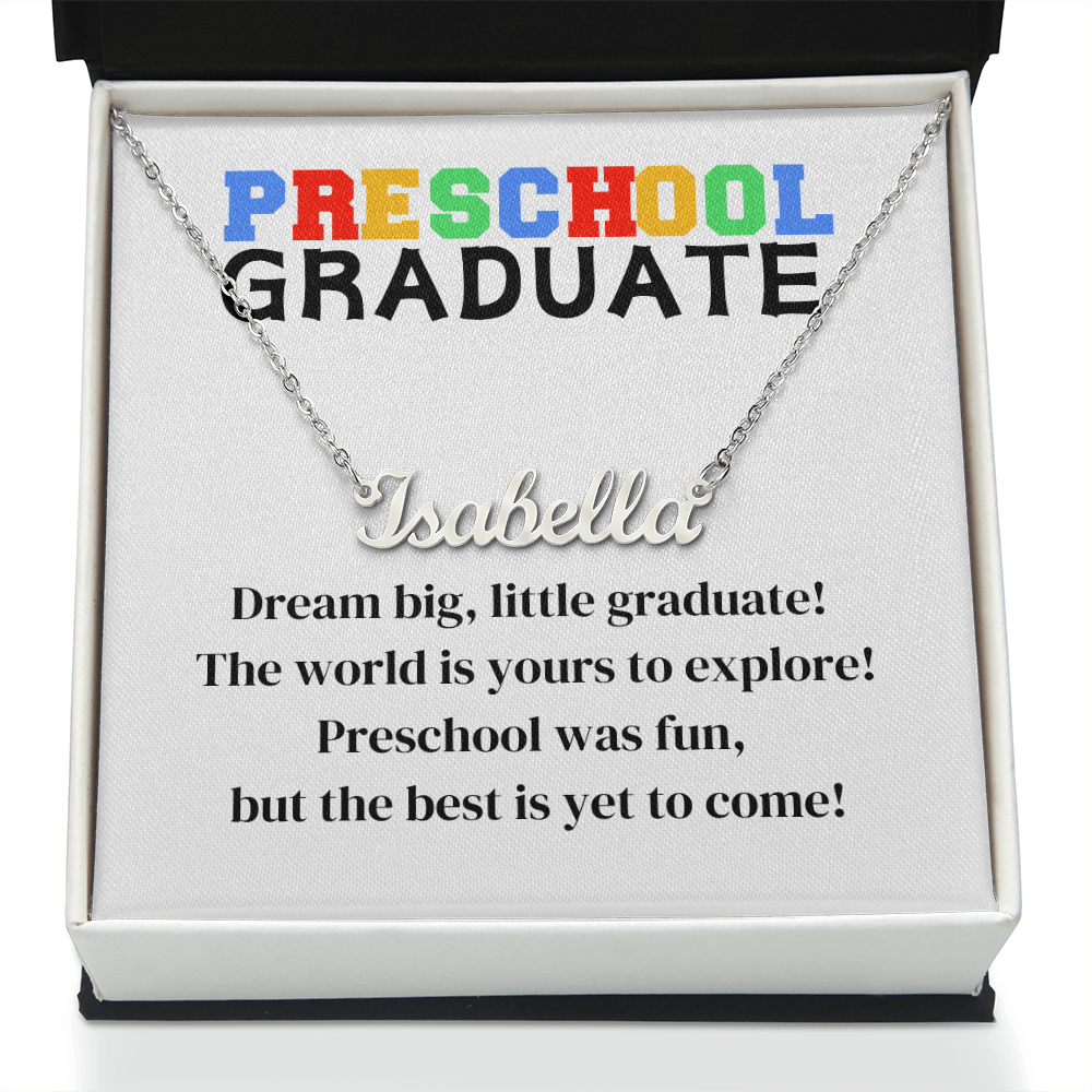 Preschool Grad Necklace