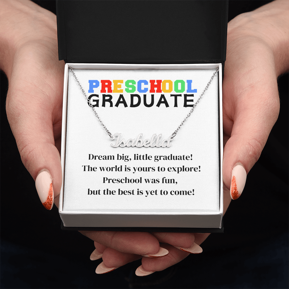 Preschool Grad Necklace