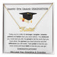 5th Grade Graduation Name Necklace from Grandma Grandpa-[Heartfelt Family Gift]