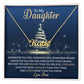 Custom Christmas Name Necklace for Daughter - Personalized Gift from Father-[Heartfelt Family Gift]