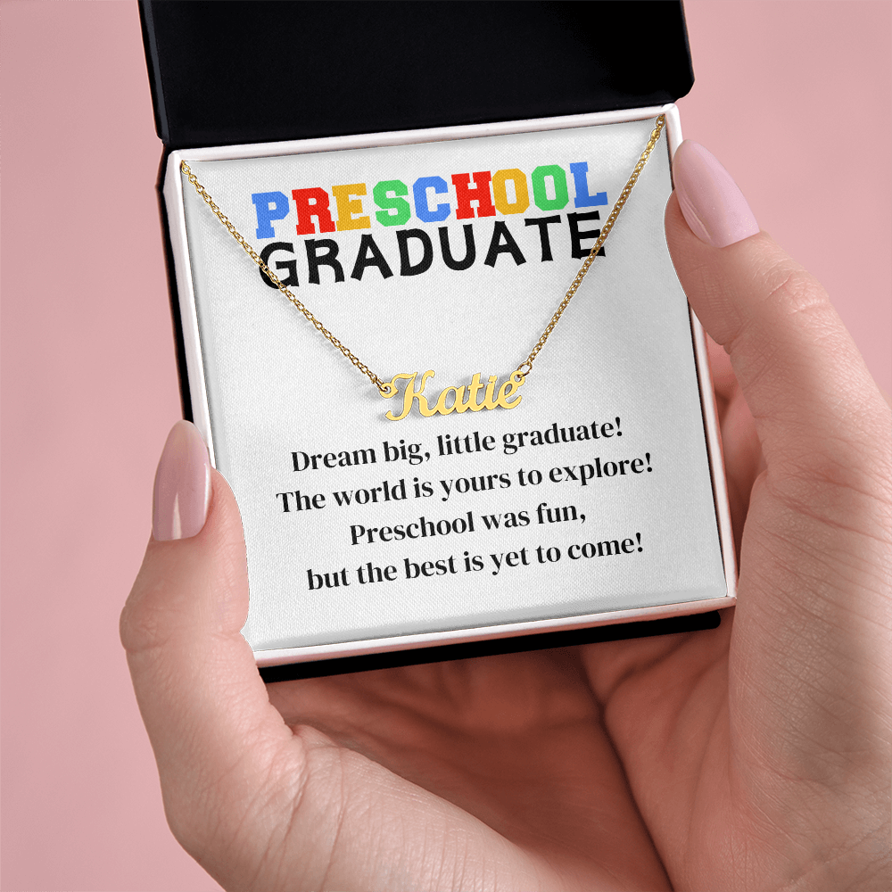 Preschool Grad Necklace