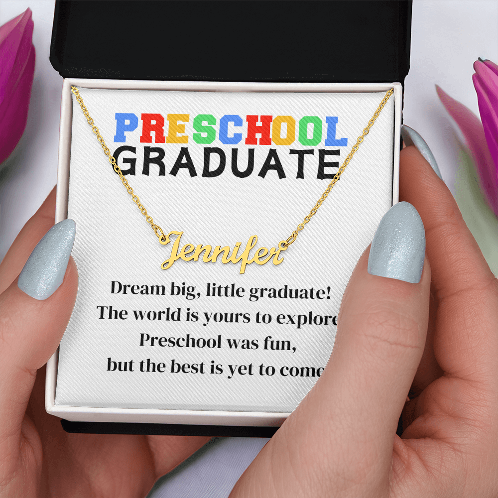 Preschool Grad Necklace