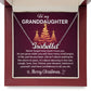 Merry Christmas Granddaughter Name Necklace Gift-[Heartfelt Family Gift]