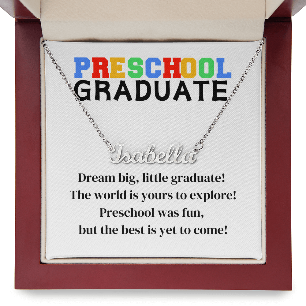 Preschool Grad Necklace
