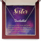 Sister Name - Customizable Sister-Inspired Jewelry  Max 255-[Heartfelt Family Gift]