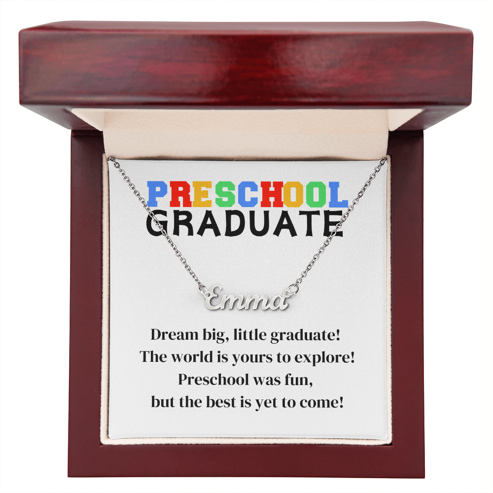 Preschool Grad Necklace