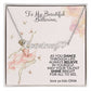 Ballet Necklace with Heart from Oma-[Heartfelt Family Gift]