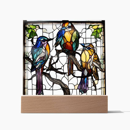 Bird plaque-[Heartfelt Family Gift]