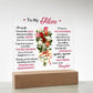 Best Mom Ever LED Plaque Gift-[Heartfelt Family Gift]