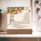 Daughter Never Forget I Love You Lighted Acrylic Plaque-[Heartfelt Family Gift]