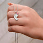 Happy First Mother's day Engraved Baby Feet Birthstone Necklace Gift-[Heartfelt Family Gift]