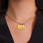 Expecting Mom Engraved Baby Feet Birthstone Necklace Gift-[Heartfelt Family Gift]