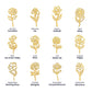 Mother in Law Personalized Birth flower Name Necklace-[Heartfelt Family Gift]