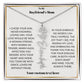 To My Boyfriends Mom Birthflower Necklace Gift-[Heartfelt Family Gift]