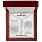 To My Boyfriends Mom Birthflower Necklace Gift-[Heartfelt Family Gift]