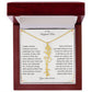 To My Boyfriends Mom Birth flower Name Necklace-[Heartfelt Family Gift]
